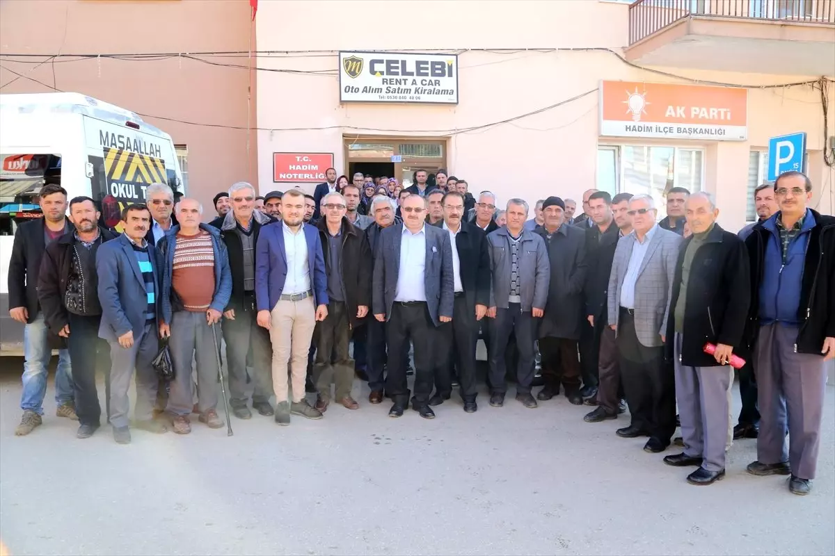 AK Parti Hadim İlçe Teşkilatında delege seçimi yapıldı