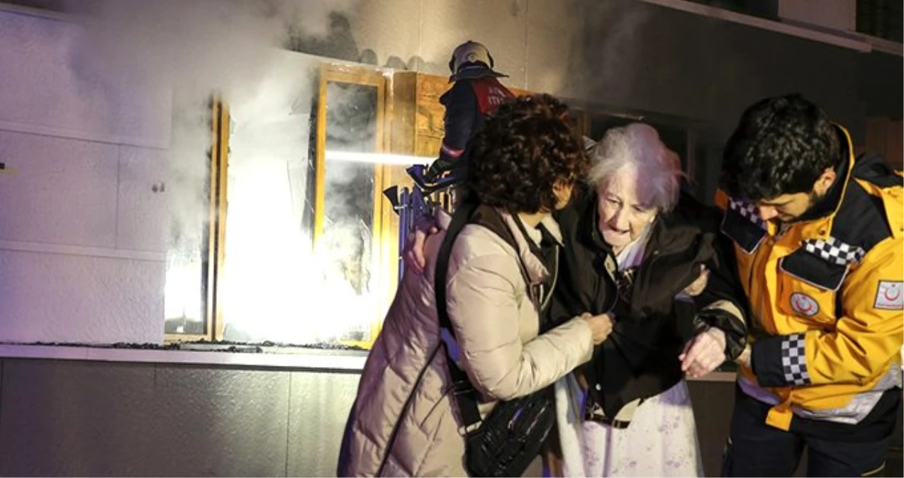 Ankara\'da şizofren kızın çıkardığı yangında 91 yaşındaki annesi öldü