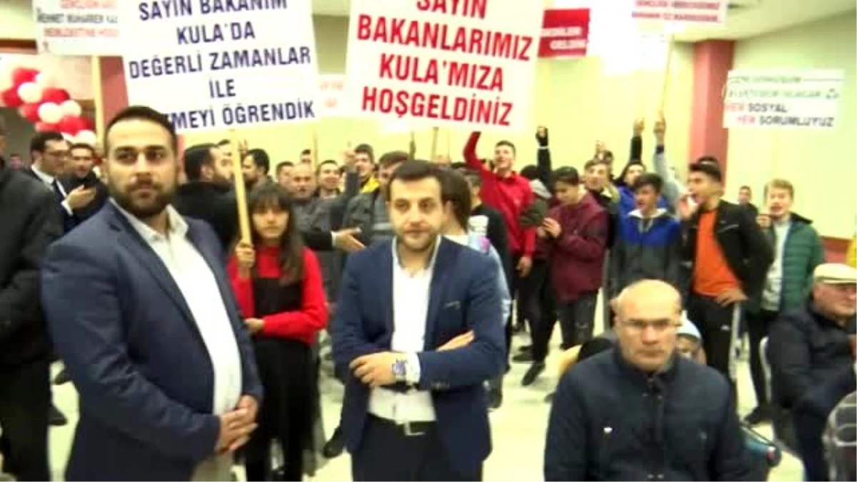 Bakanlar Kasapoğlu, Pekcan ve Turhanhemşehri buluşmasına katıldı