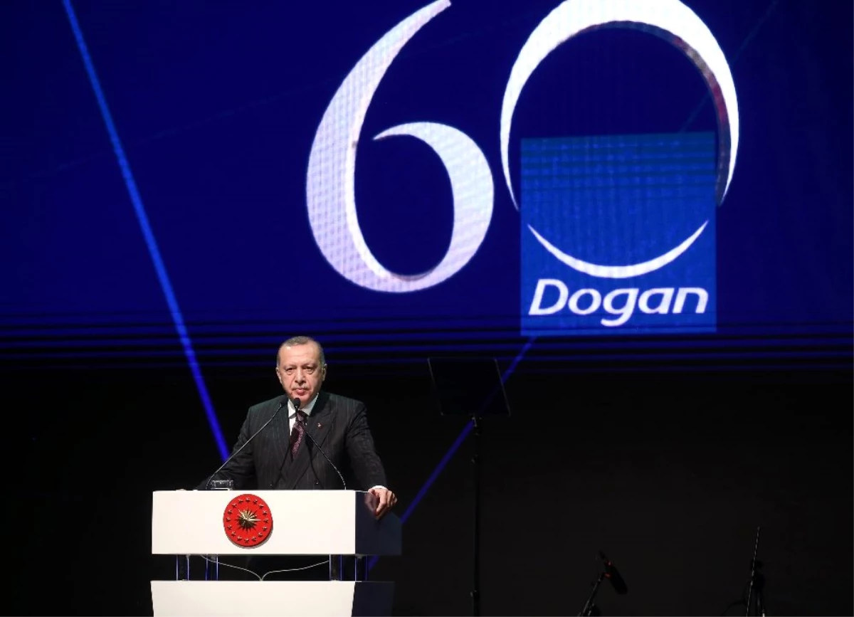 Cumhurbaşkanı Erdoğan, Doğan Grubu\'nun 60. yıl kutlamalarına katıldı