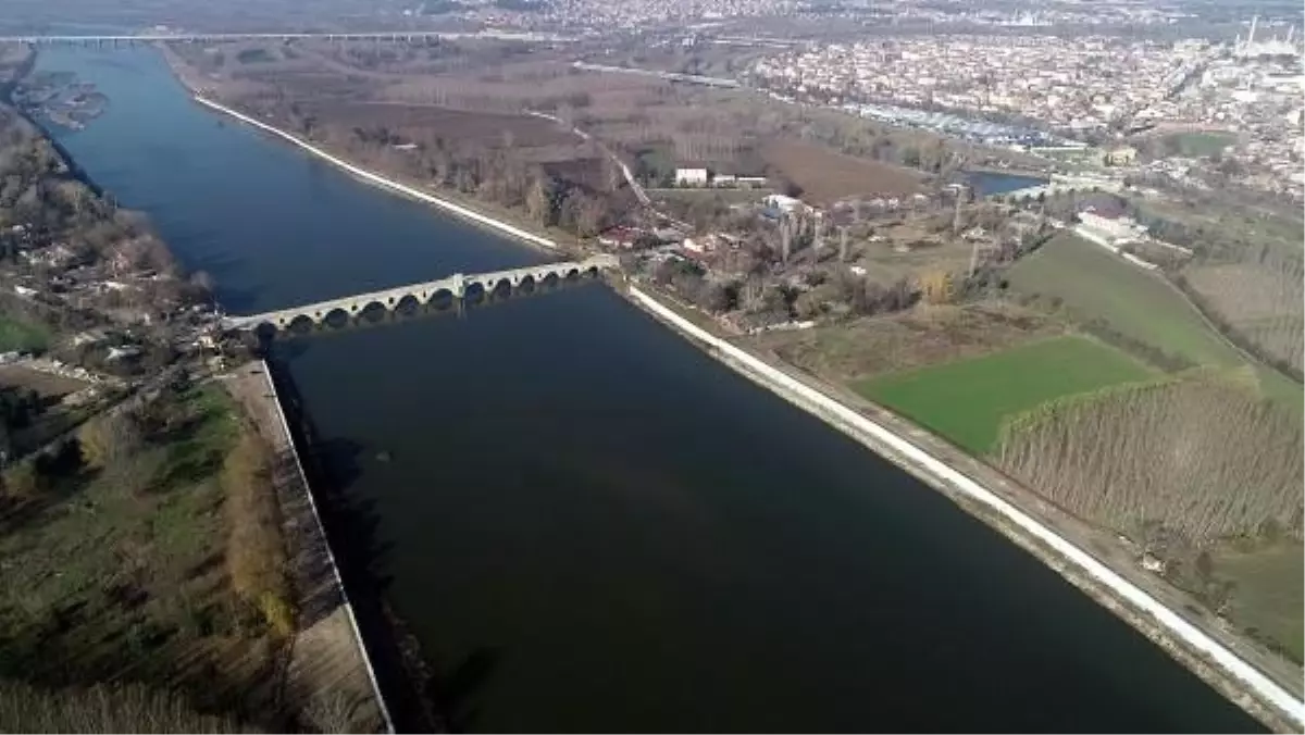 Edirne\'de yağışlar, nehir ve barajları doldurdu