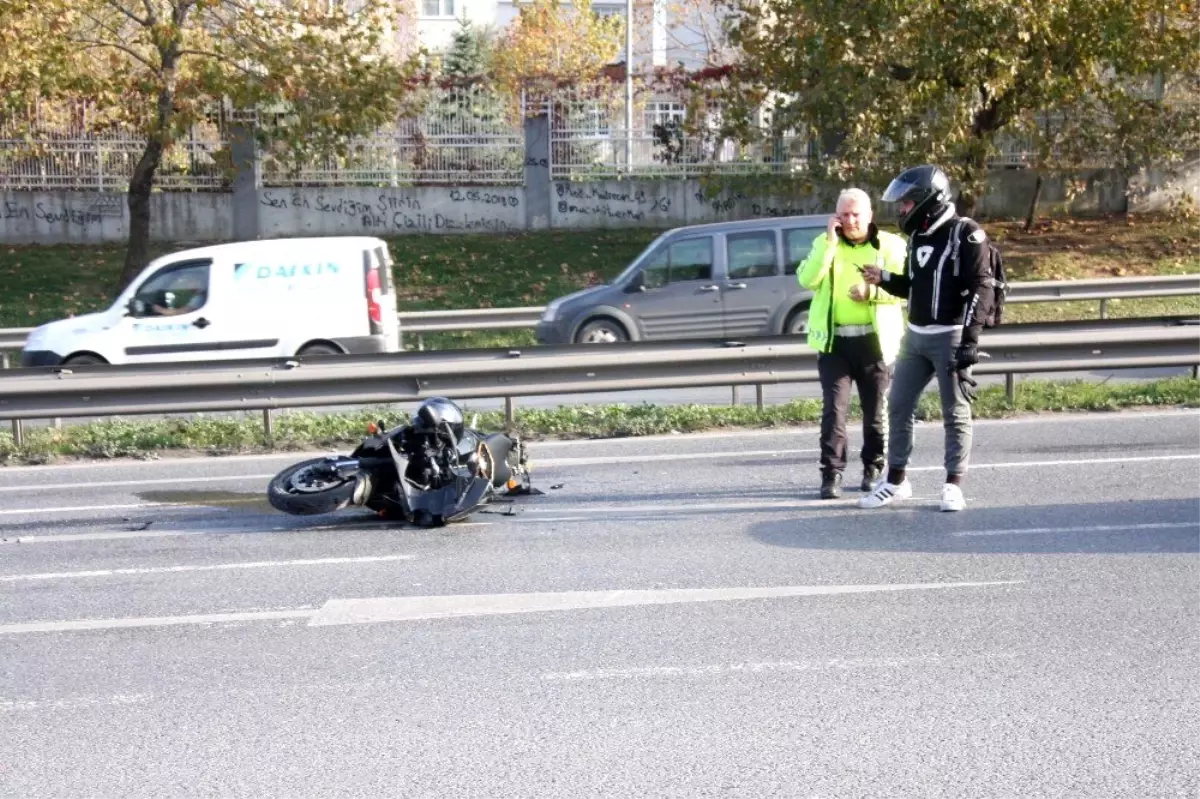 Esenyurt\'ta TEM bağlantı yolunda feci kaza: 1 ağır yaralı