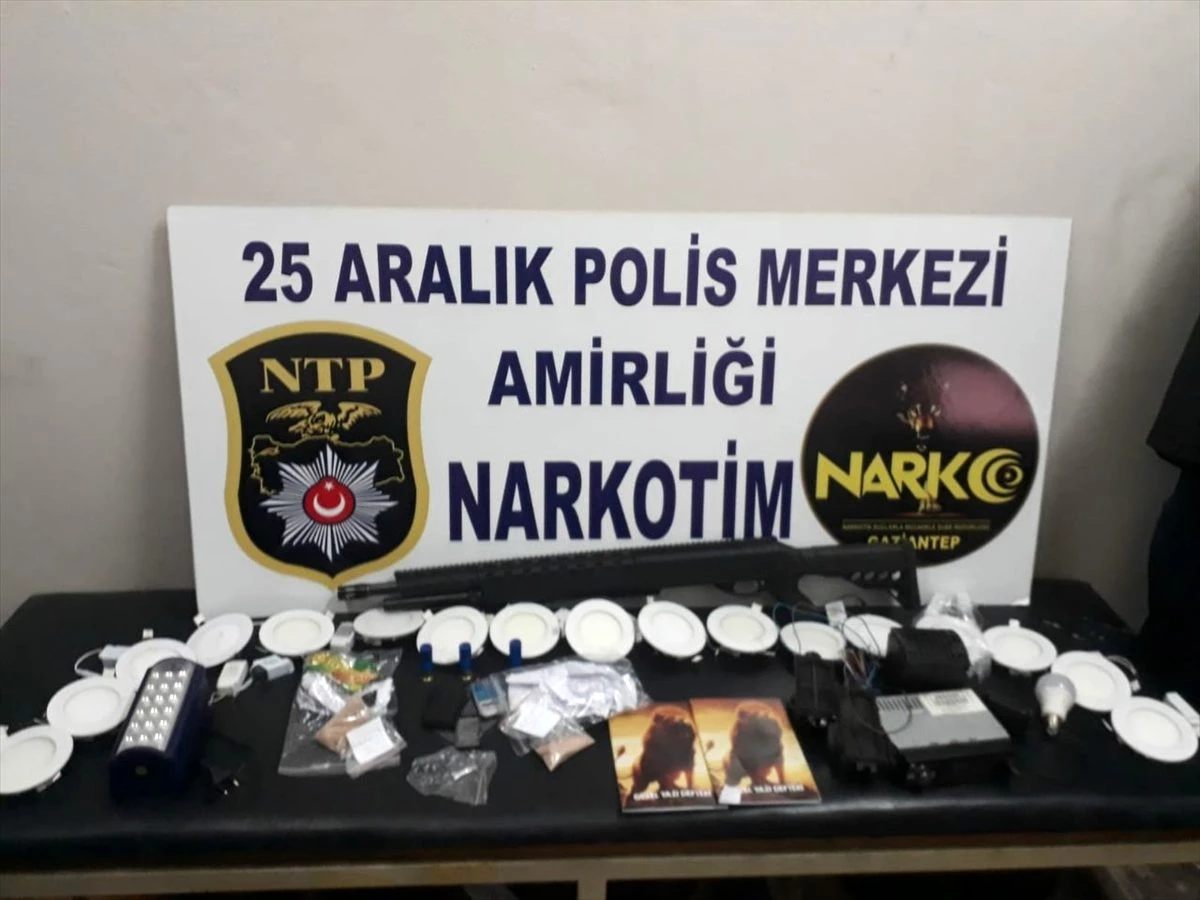 Gaziantep\'te uyuşturucu operasyonunda 5 şüpheli yakalandı