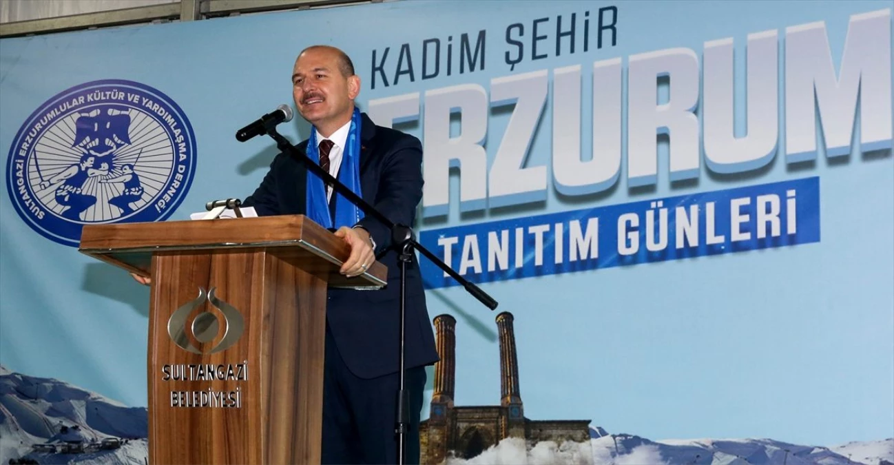 İçişleri Bakanı Soylu "Erzurum Tanıtım Günleri"ne katıldı