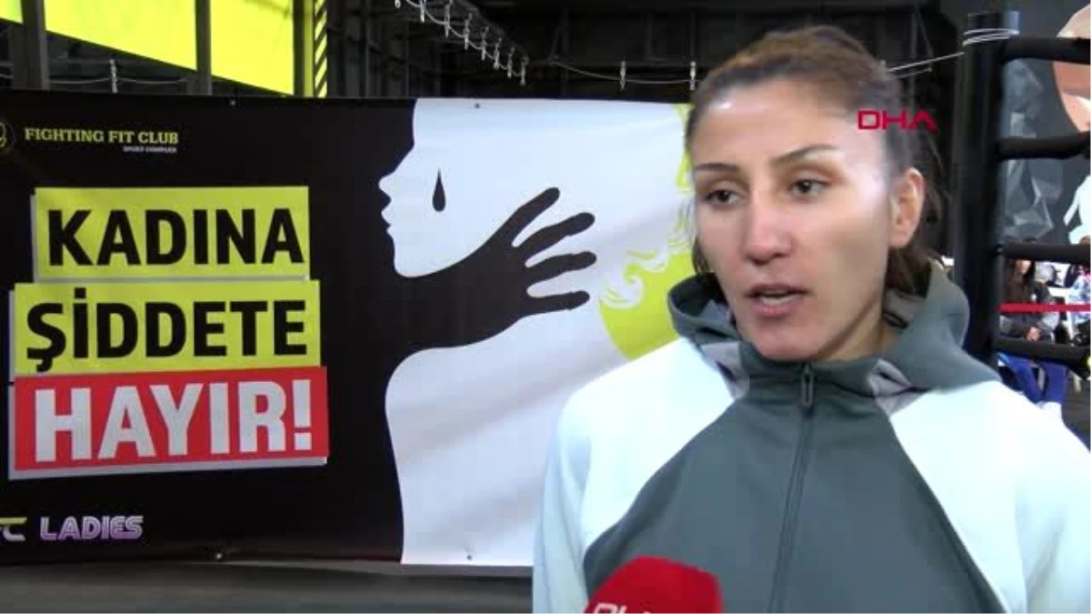 İzmir kadın sporcular, \'kadına şiddete hayır\' demek için ringe çıkacak