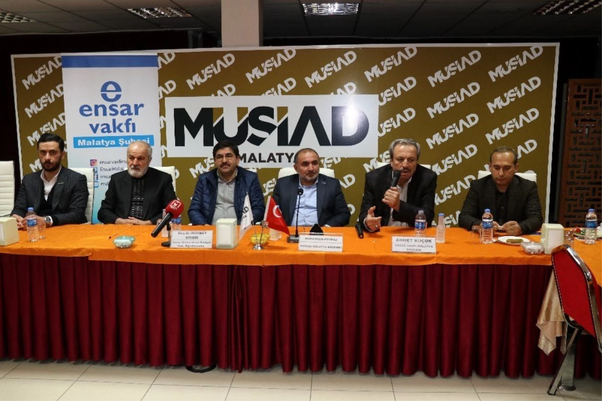 MÜSİAD Malatya\'da \'Ticaret Hukuku ve Ahlak" konferansı