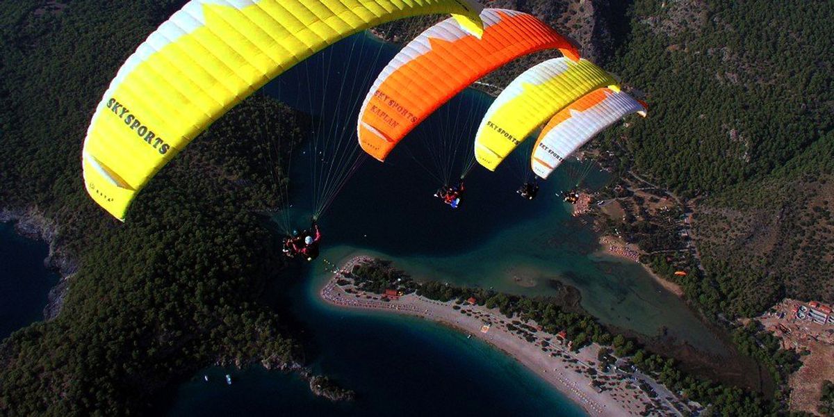 Ölüdeniz uçuş rekoruna koşuyor
