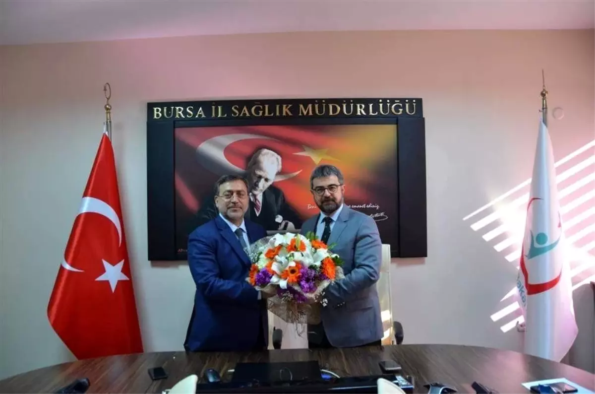 Sağlık Müdürlüğü\'nde nöbet değişimi