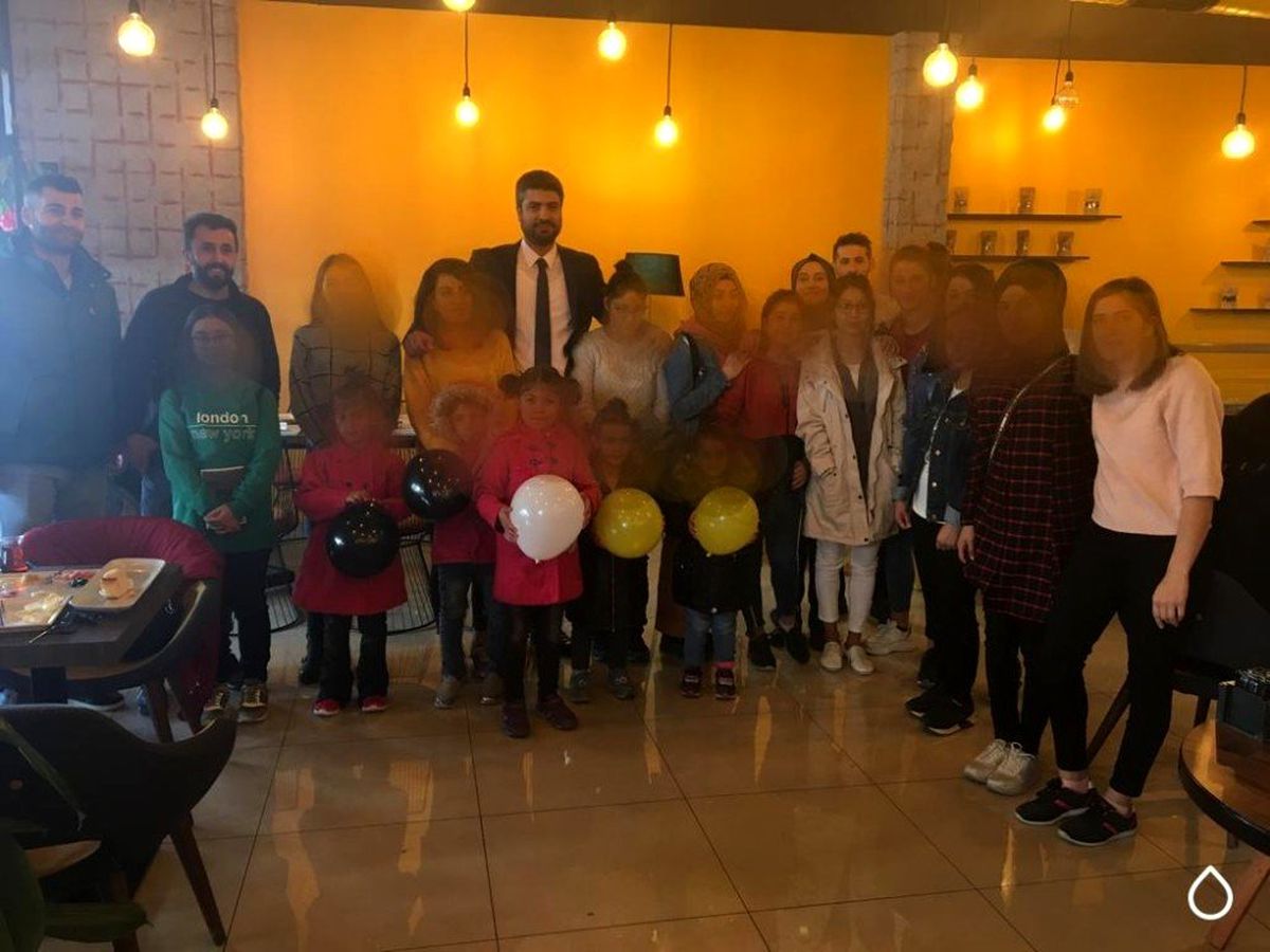 Sevgi Evlerinde kalan çocuklar kahvaltıda bir araya geldi