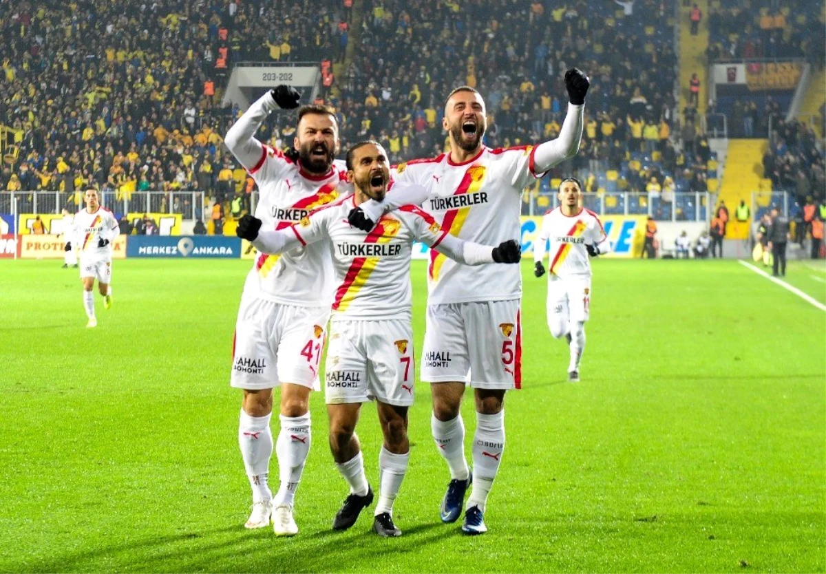 Süper Lig: MKE Ankaragücü: 1 - Göztepe: 1 (İlk yarı)
