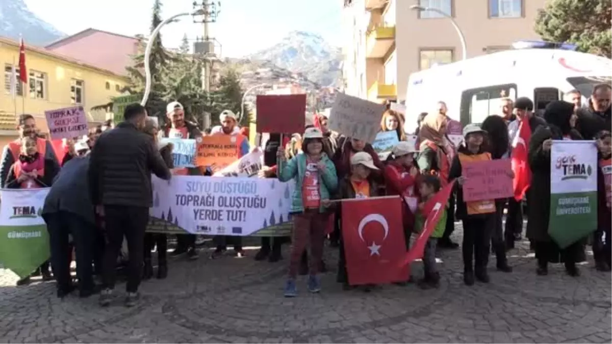 "Suyu Düştüğü, Toprağı Oluştuğu Yerde Tut" yürüyüşü gerçekleştirildi