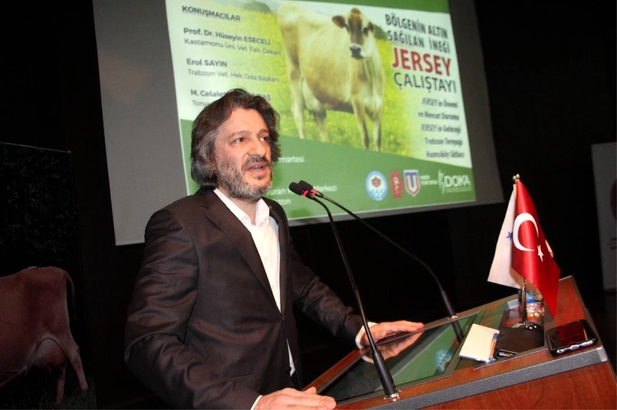 Trabzon\'da "Bölgenin altın sağılan ineği Jersey Çalıştayı" düzenlendi