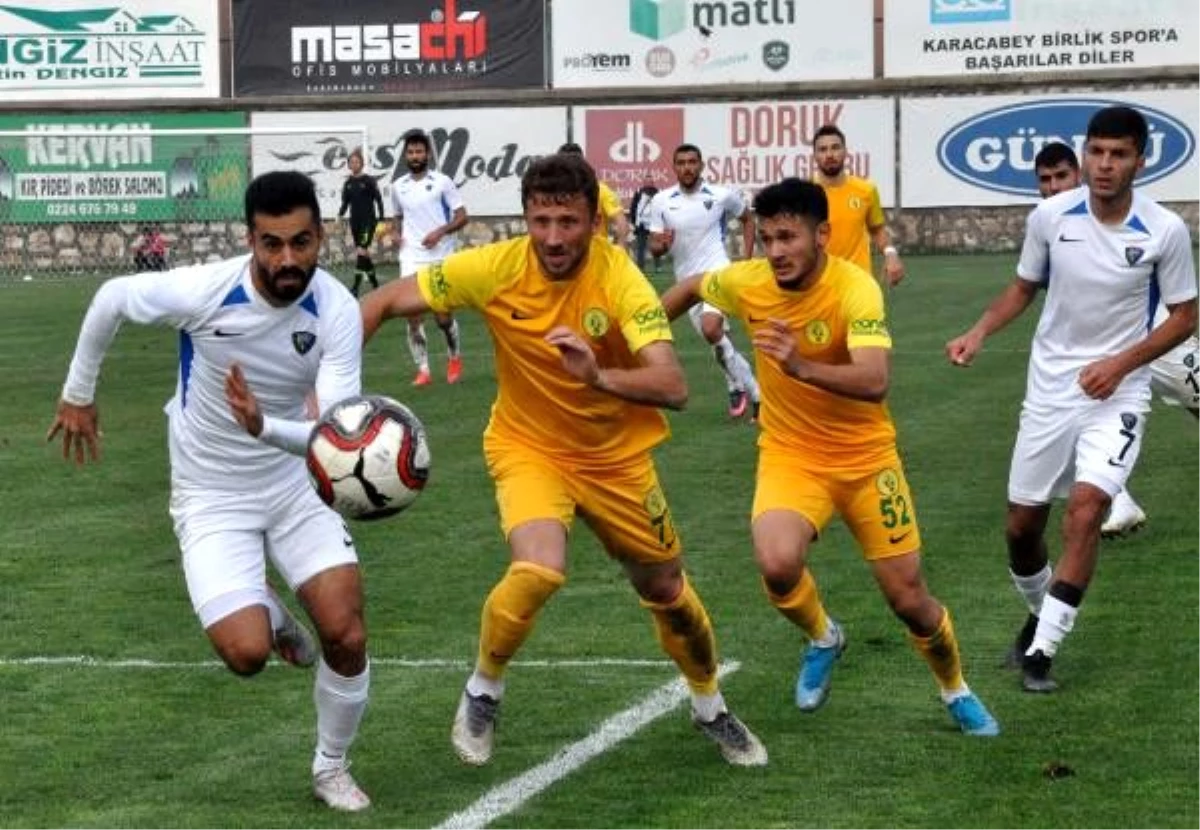 Karacabey Belediyespor - Darıca Gençlerbirliği: 0-0