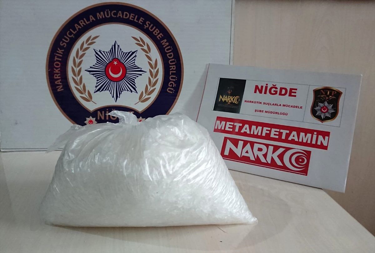 Niğde\'de 800 gram sentetik uyuşturucu ele geçirildi