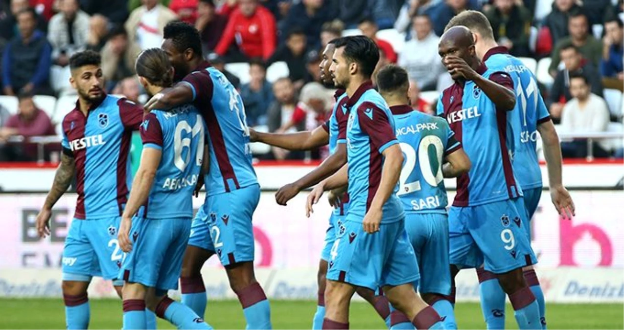 Trabzonspor, Antalyaspor\'u 3-1 yendi