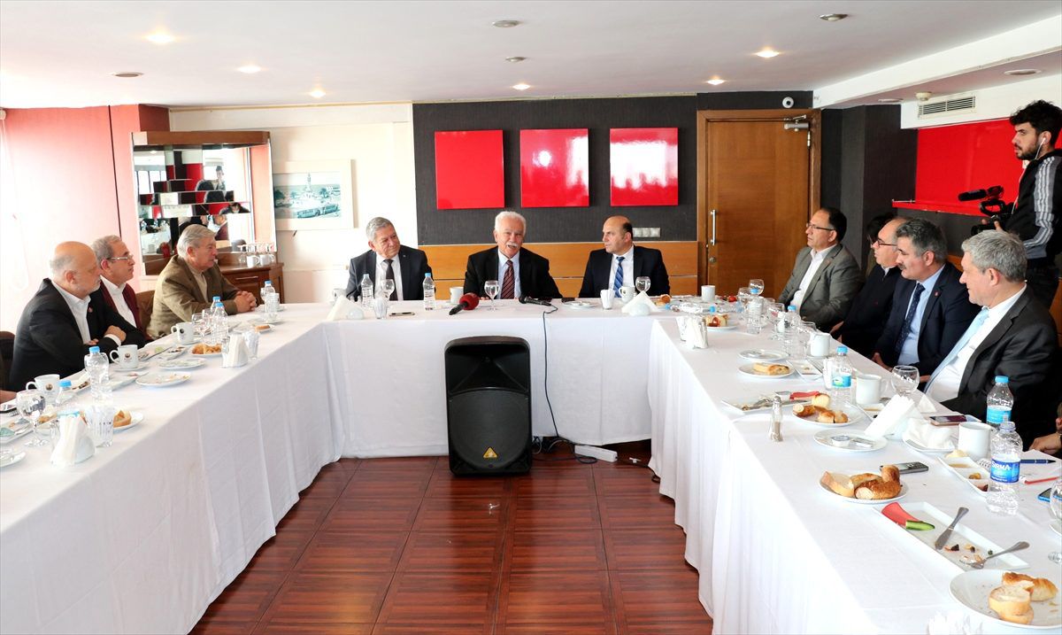 Vatan Partisi Genel Başkanı Perinçek: "Atomu parçalayabilirler ama Türkiyeyi parçalayamazlar"