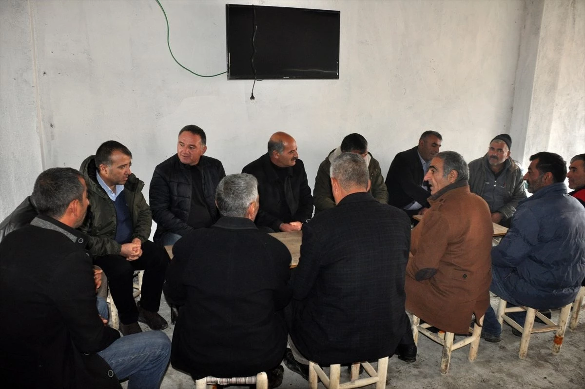 AK Parti Bulanık İlçe Başkanı Bulut\'tan köy ziyareti