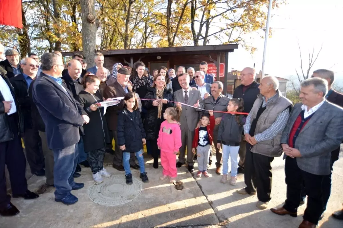 Ambarcılar Mahallesi muhtarlık ofisi törenle açıldı