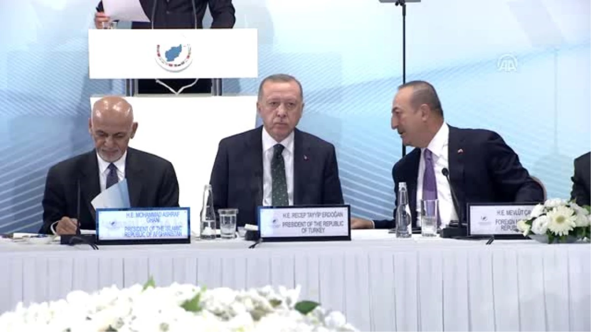 Asya\'nın Kalbi İstanbul Süreci 8. Bakanlar Konferansı - Afganistan Cumhurbaşkanı Eşref Gani