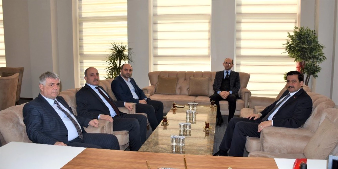 Başkan Kılıç, Genel Sekreter Mustafa Ak\'ı ağırladı