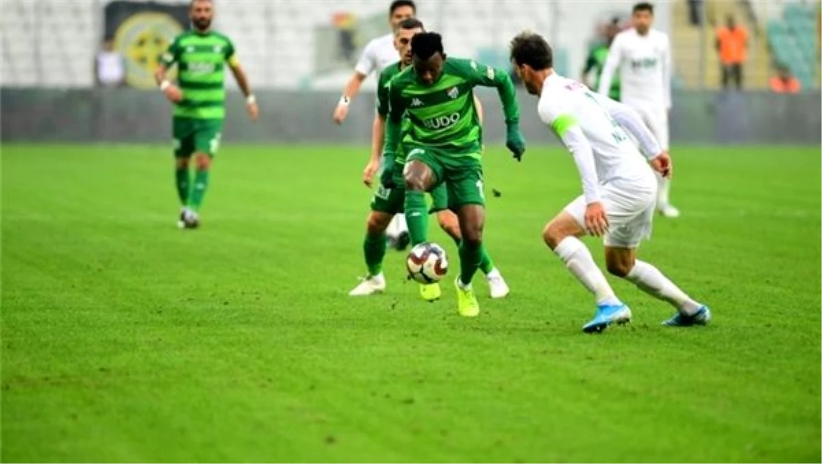 Bursaspor, bu sezon evinde ilk kez kaybetti