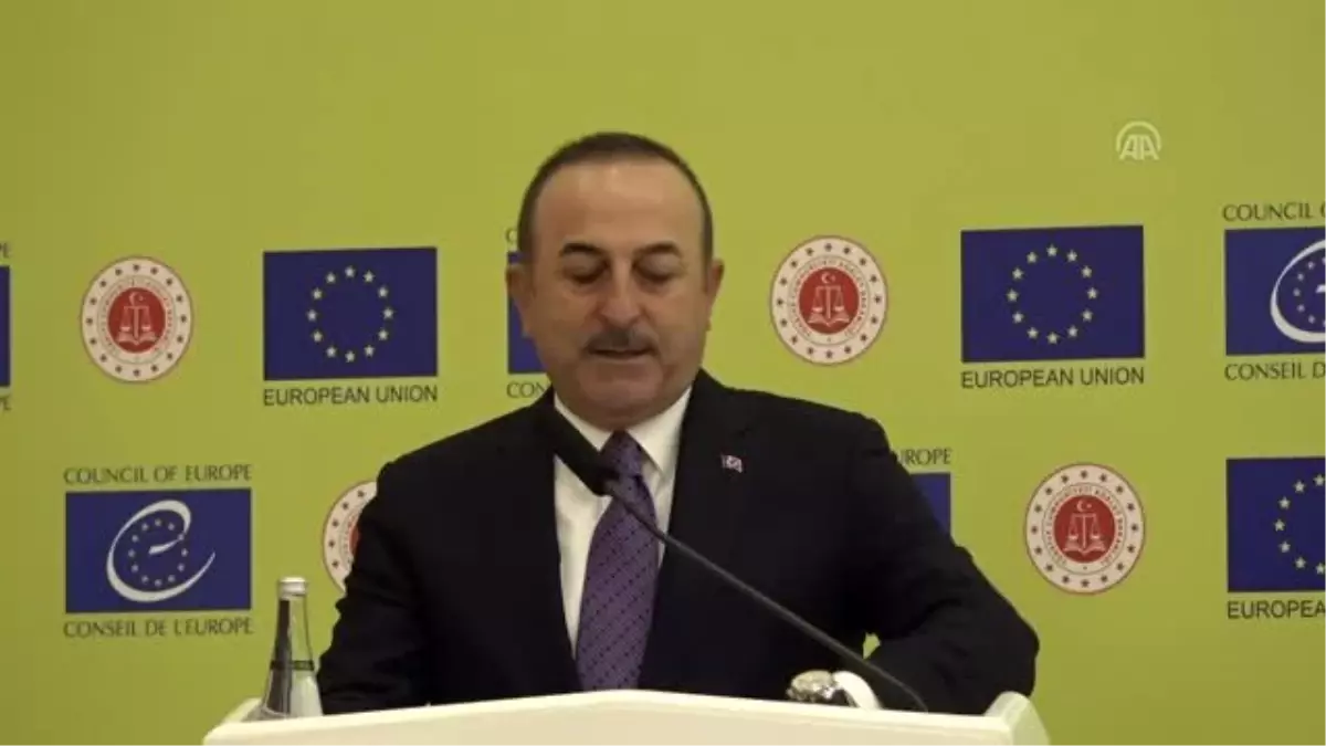 Dışişleri Bakanı Çavuşoğlu: "Temel hak ve hürriyetlerin geliştirilmesi her zaman öncelikli...