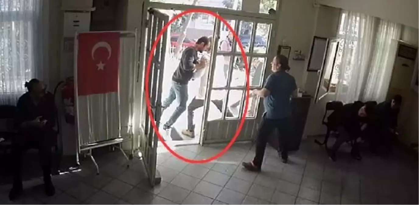 Doktora kafa atan saldırgan yakalandı