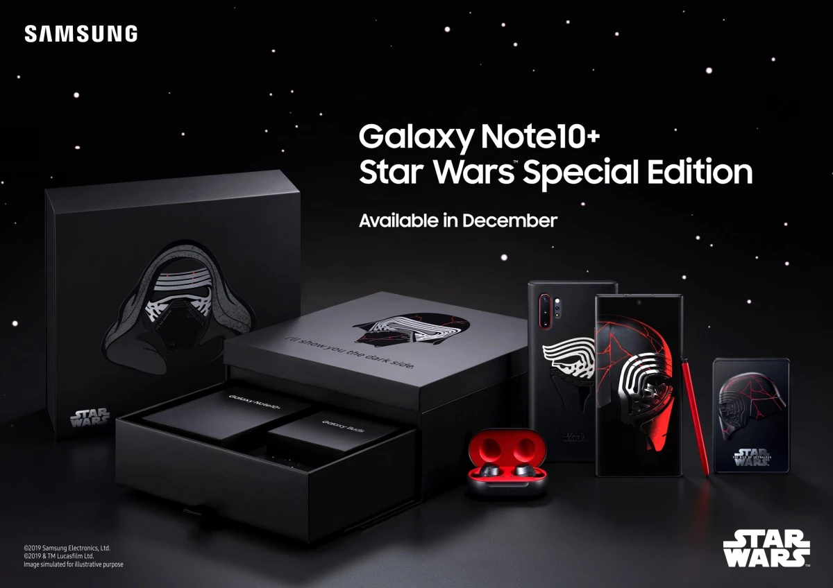 Samsung Galaxy Note10+ Star Wars Special Edition Türkiye İçin Hazır