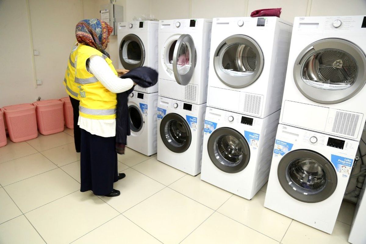Şanlıurfa\'da Öğrenciler için ücretsiz çamaşırhane