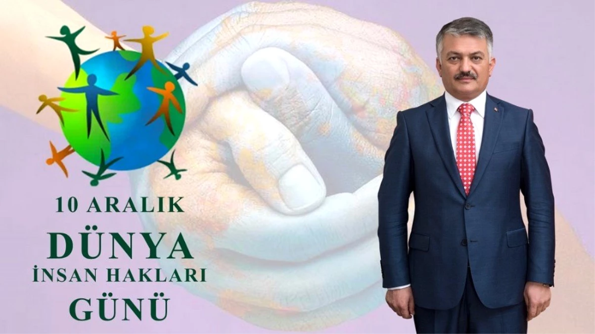 Vali Yazıcı\'dan \'Dünya İnsan Hakları günü\' mesajı