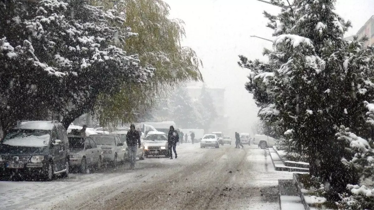 Ahlat\'ta kar yağışı