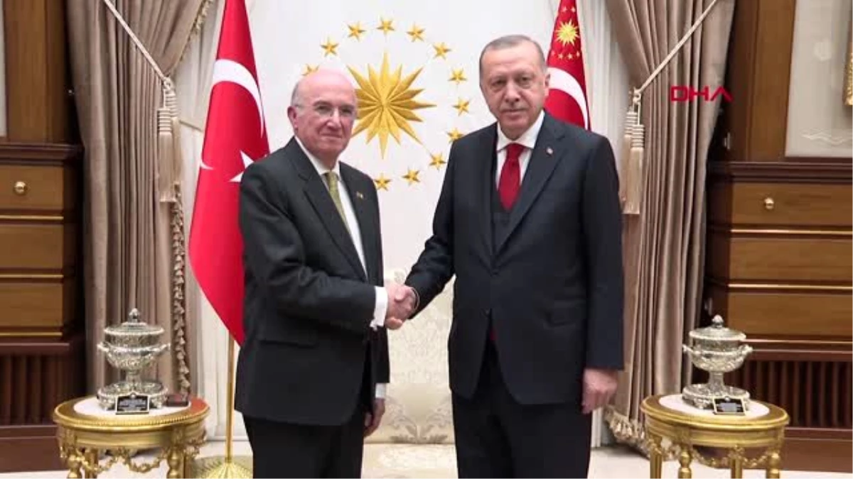 Ankara erdoğan\'a meksika birleşik devletleri büyükelçisi jose luis martinez y hernandez\'in güven...