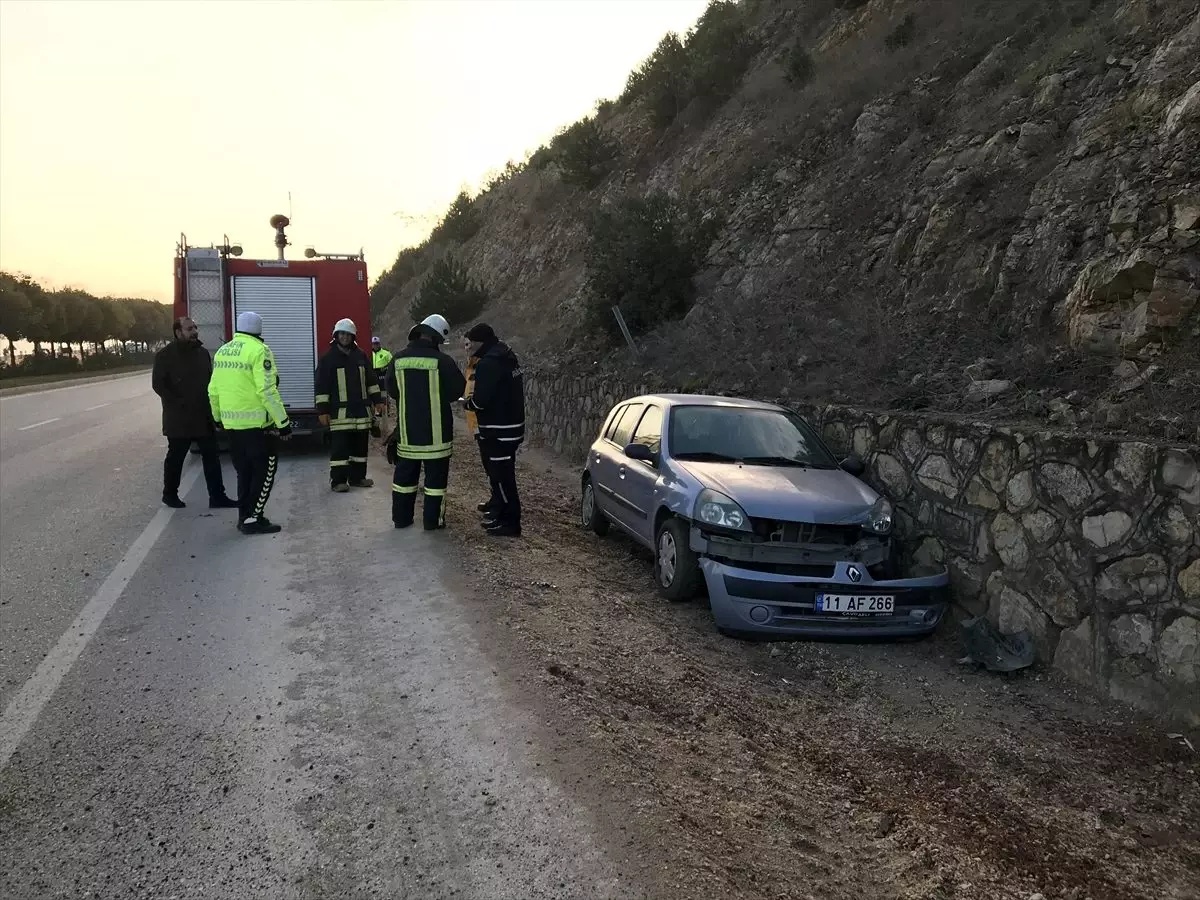 Bilecik\'te trafik kazası: 1 yaralı