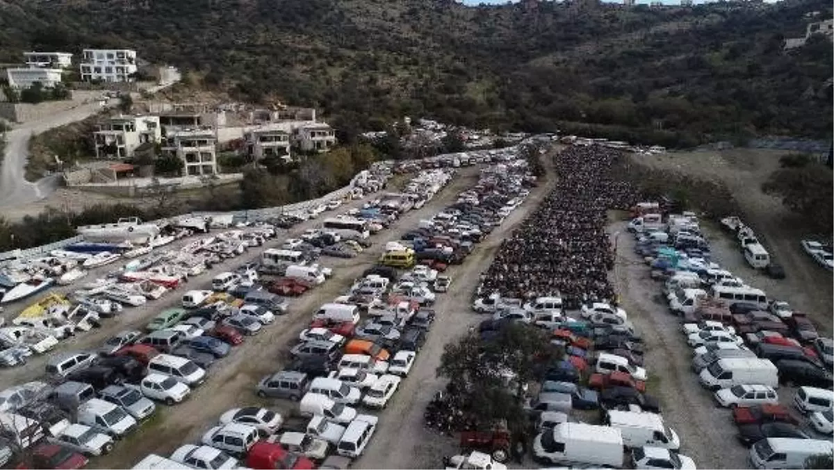 Bodrum\'daki yediemin otoparkı kaçak göçmenlerin tekneleriyle marinaya döndü