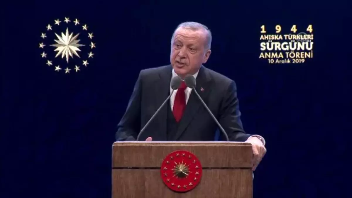 Cumhurbaşkanı Erdoğan: "Bizler hep birlikte, bir vücudun azaları gibi olacağız"