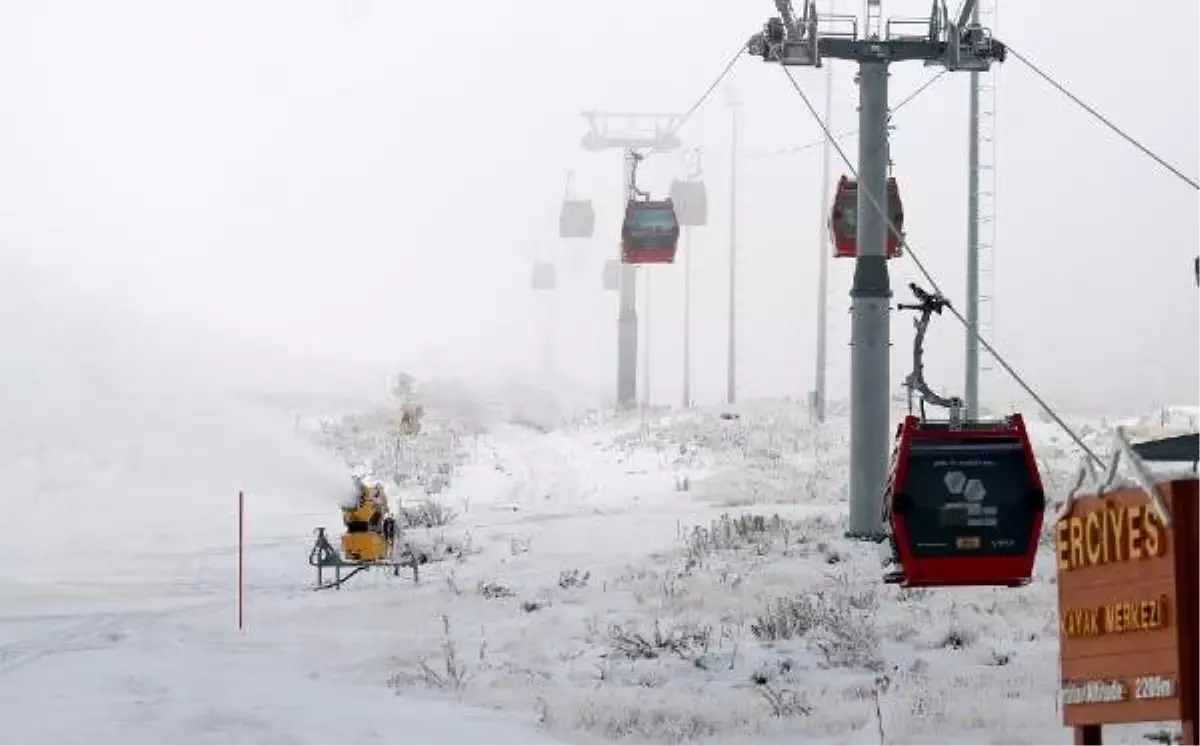 Erciyes\'te kayak sezonu açılıyor