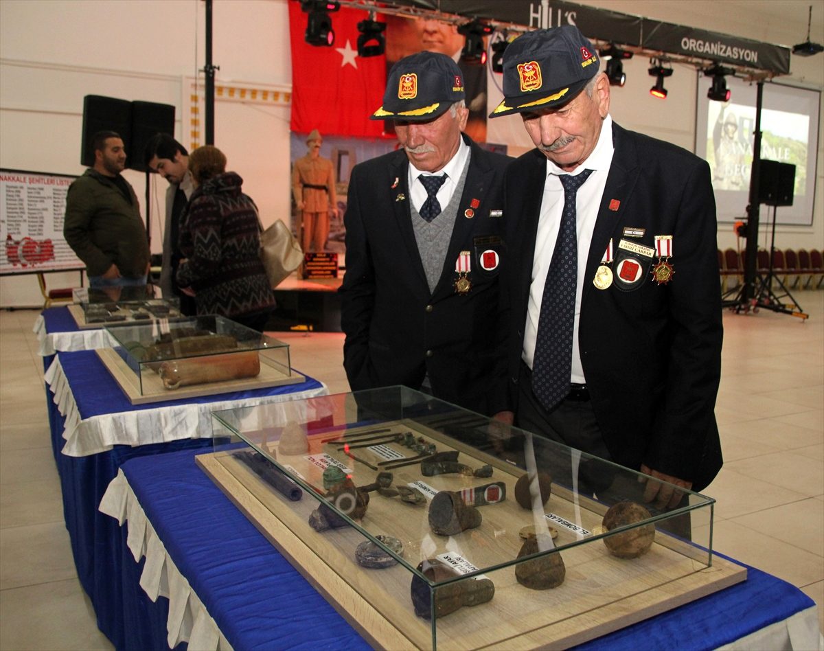 Erdemli\'de "Çanakkale Gezici Sergisi" açıldı