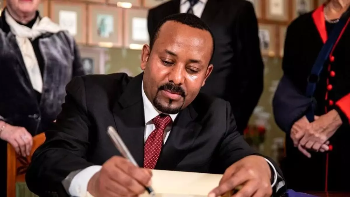 Canlı: Etiyopya Başbakanı Abiy Ahmet Ali Nobel Barış Ödülü\'nü alıyor