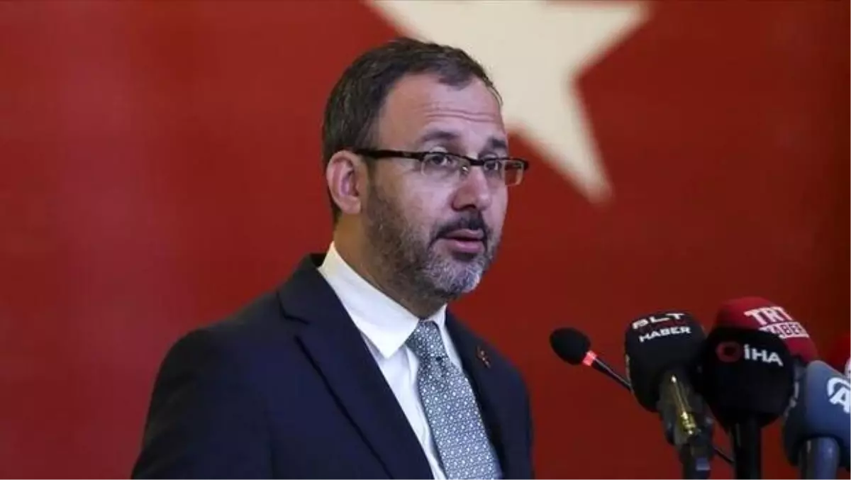 Rekor başvuru sonuçlarını Bakan Kasapoğlu açıkladı