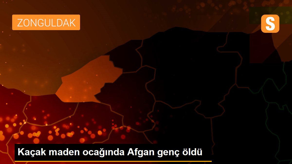 Kaçak maden ocağında Afgan genç öldü