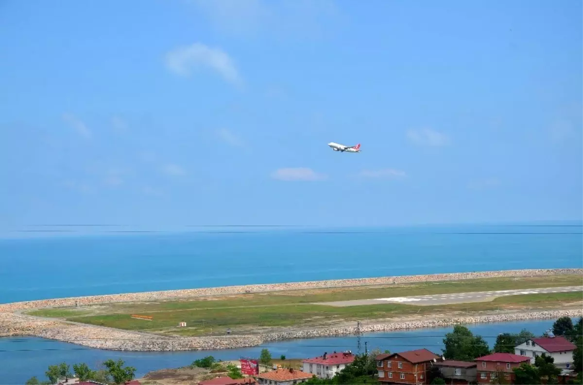 Ordu-Giresun Havalimanında 11 ayda 986 bin yolcuya hizmet