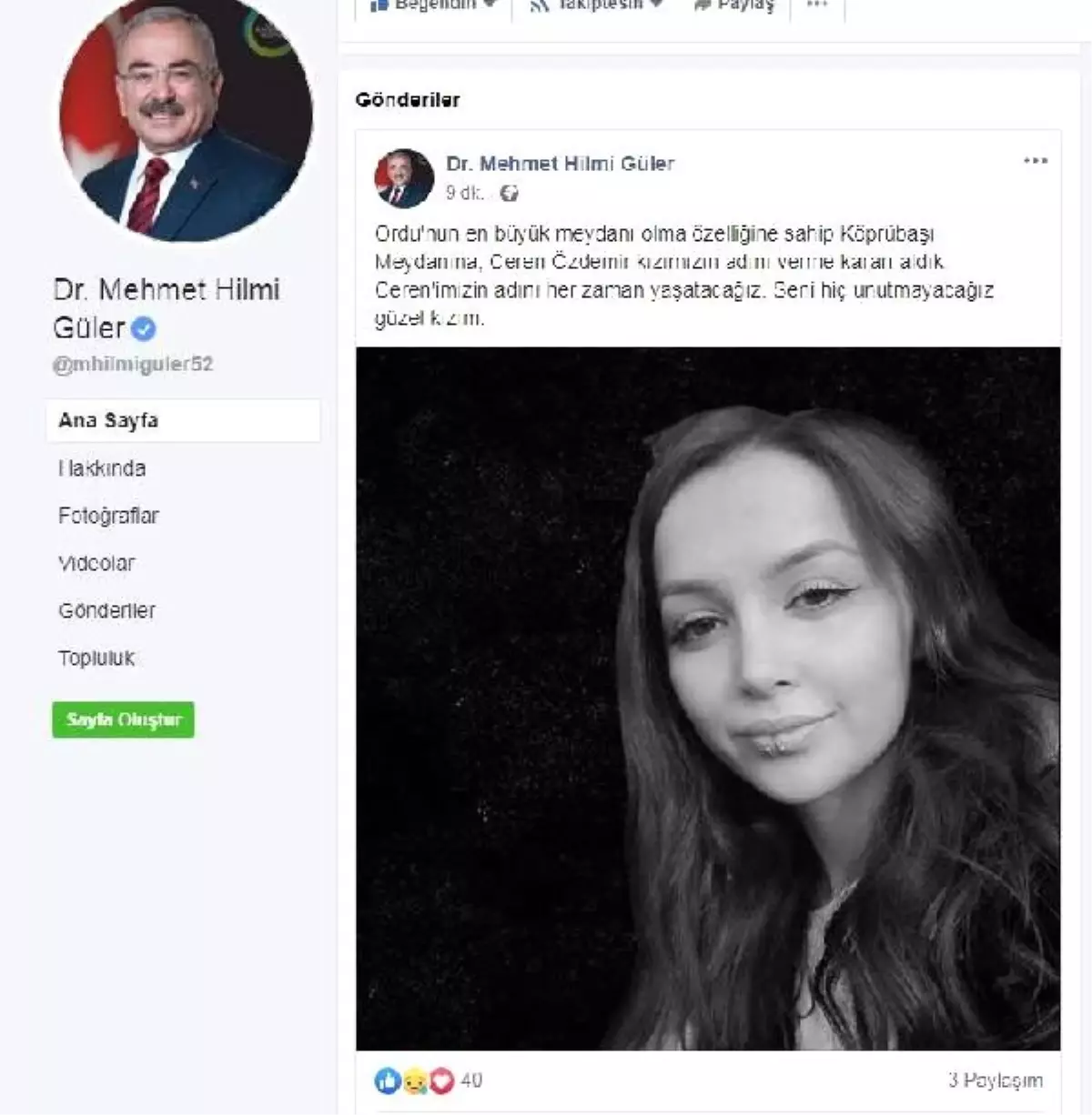 Özgecan\'ın ailesi, Ceren\'in ailesini ziyaret etti (2)