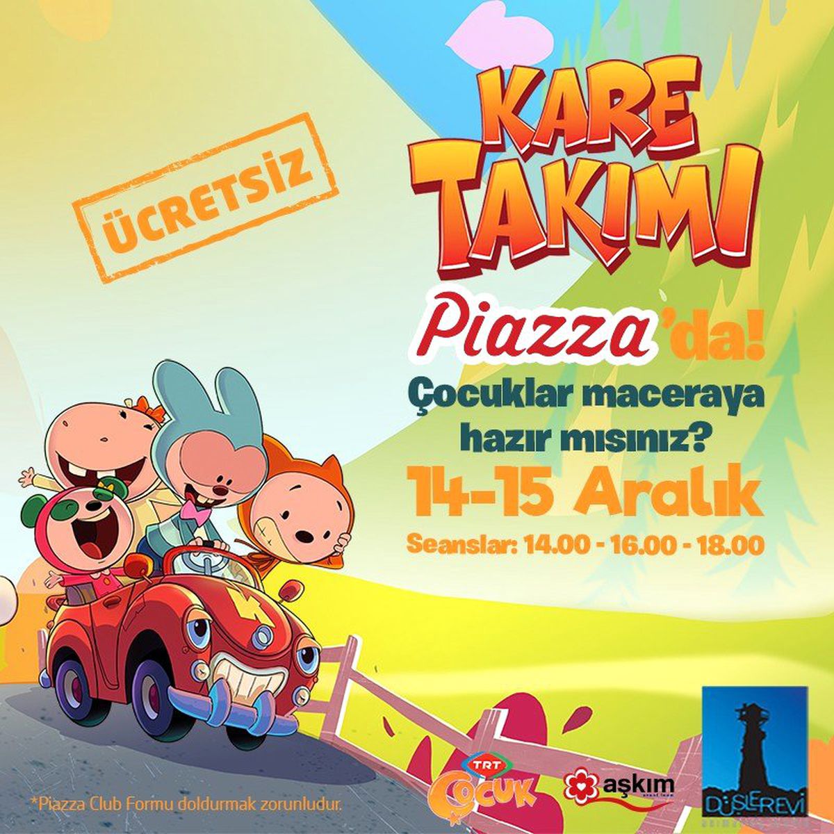 Şanlıurfa Piazza\'ya \'kare takımı\' geliyor
