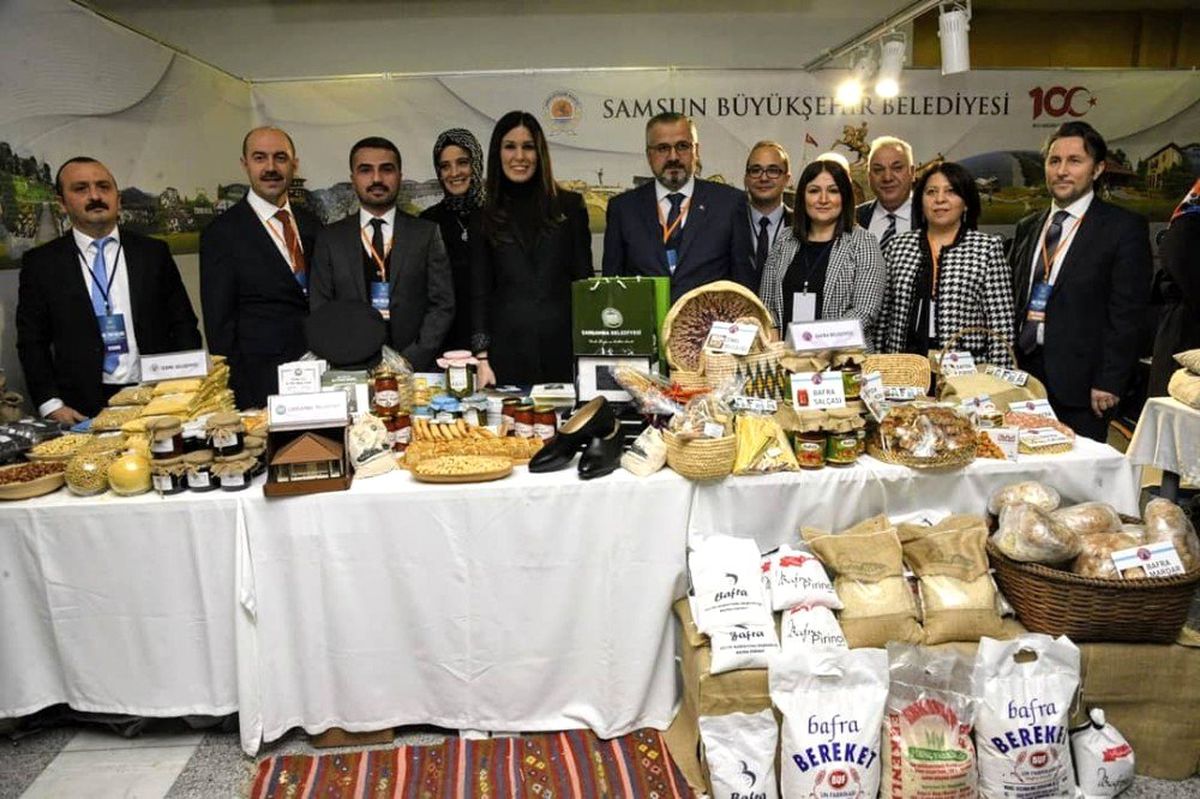 Bafra\'nın yöresel ürünlerine yoğun ilgi