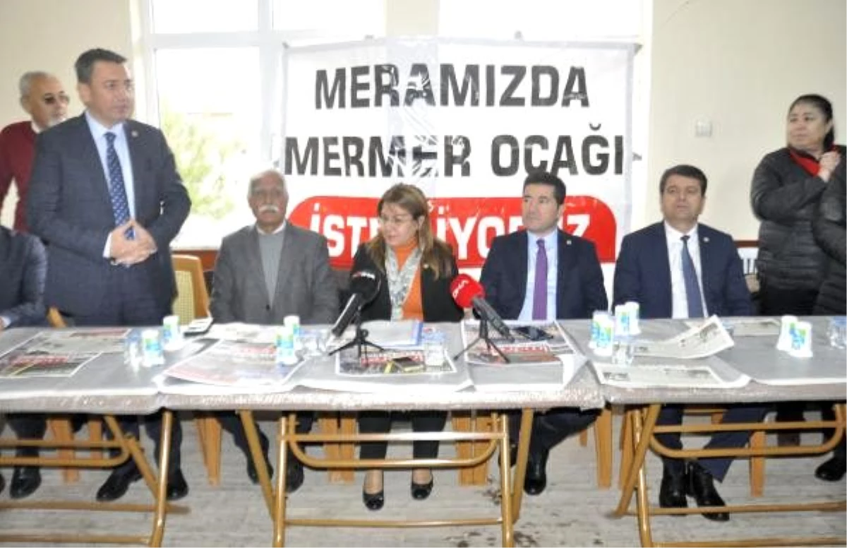 CHP\'li milletvekilleri, maden ocaklarına tepki gösterdi