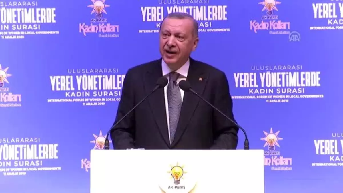 Cumhurbaşkanı Erdoğan: "Aile ile kadını birbirinden ayırmaya yönelik zihniyet asla bize ait...