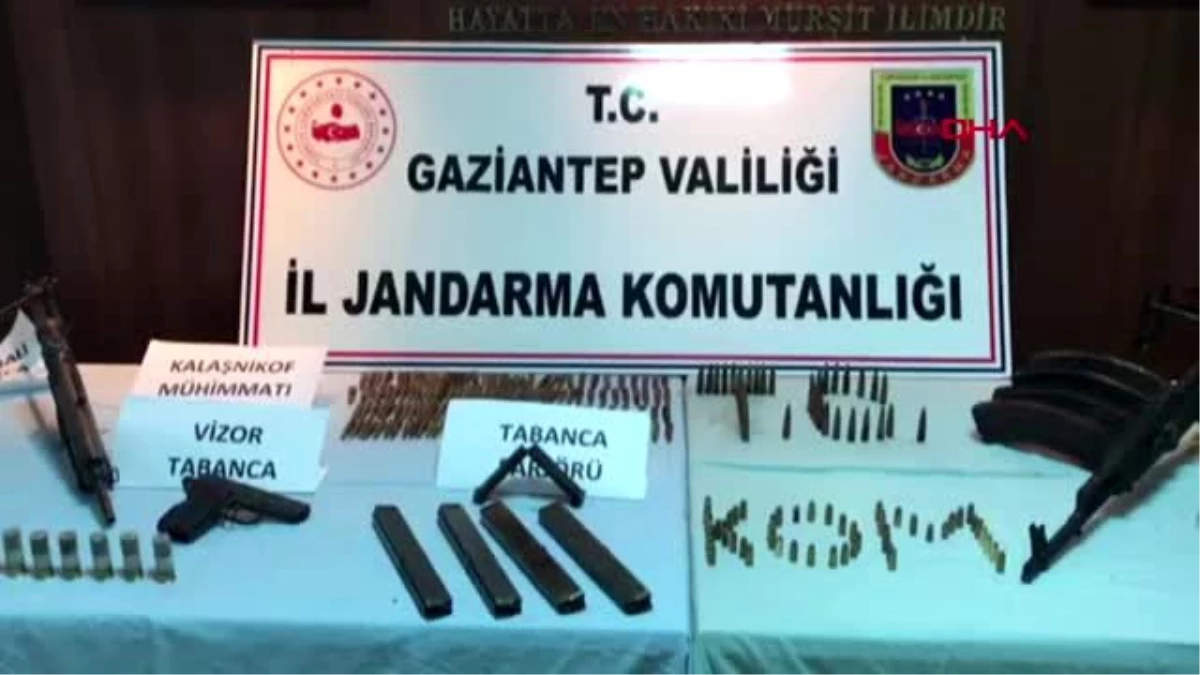 Gaziantep\'te silah kaçakçılığı operasyonu 4 gözaltı