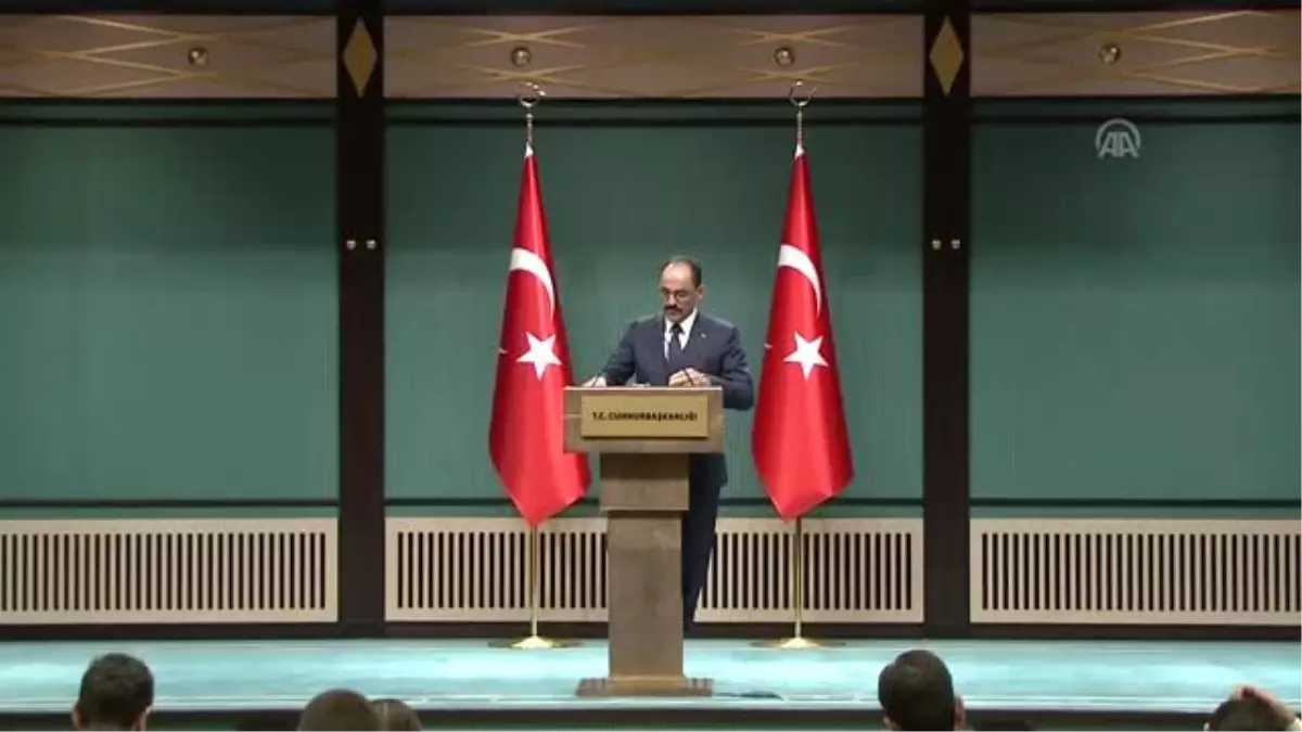 Kalın: "Suriye toplantısının ikincisi Şubat\'ta İstanbul\'da yapılacak"