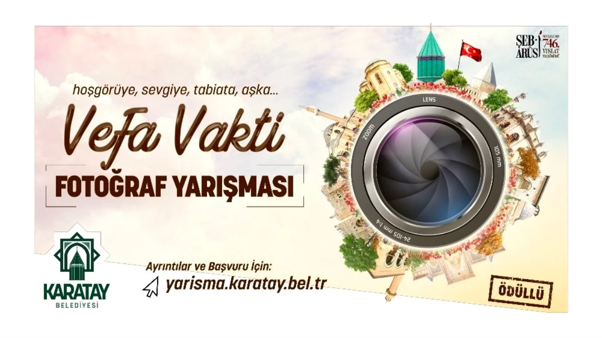 Karatay Belediyesinden "Vefa" temalı fotoğraf yarışması