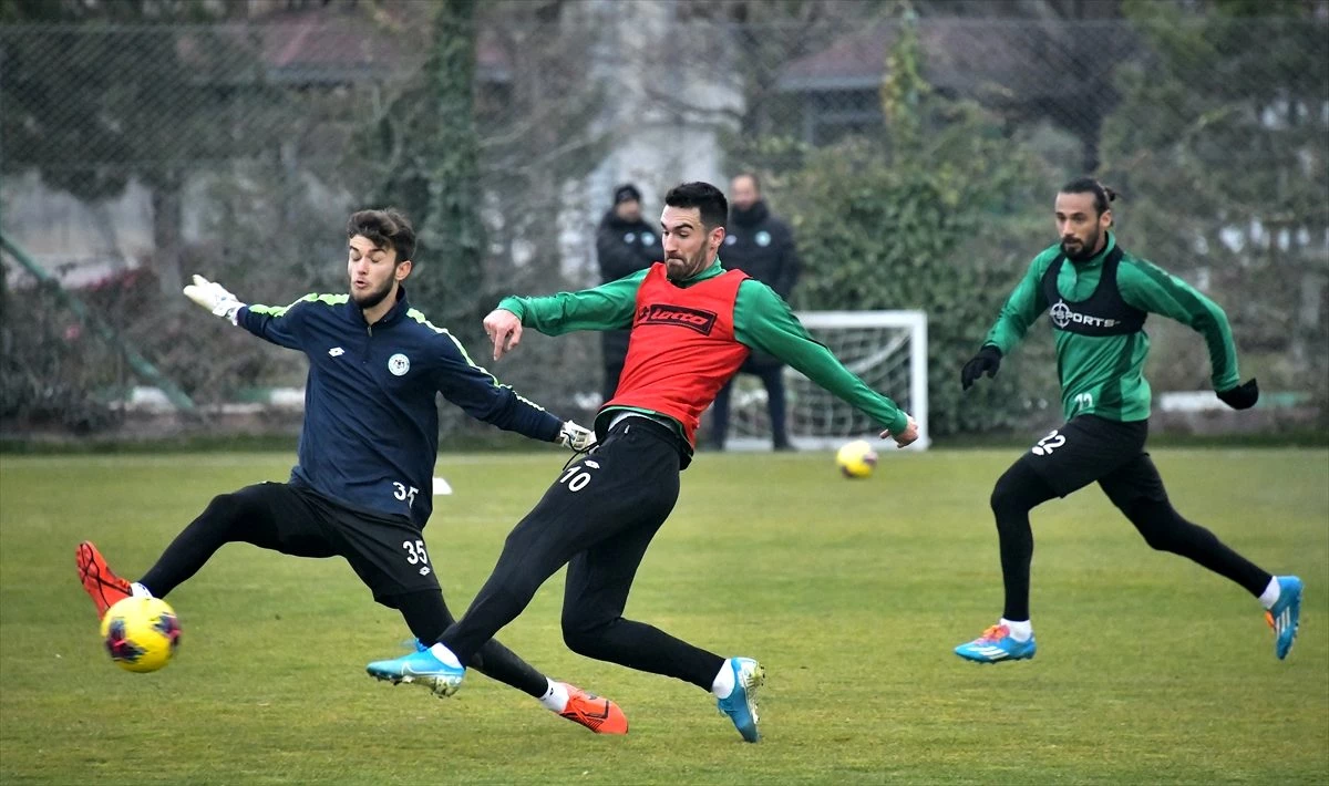 Konyaspor\'da Medipol Başakşehir maçı hazırlıkları